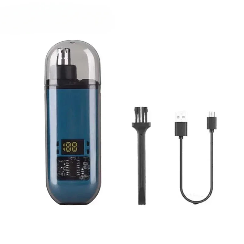 Nose Ear Hair Trimmer for Men - USB C Rechargeable Portable Fast Charge