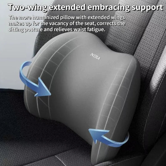Memory Foam Neck + Lumbar Support for all Cars