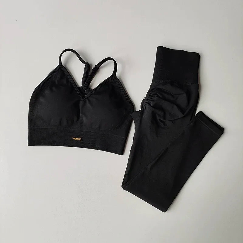 High-Waisted Hip-Lifting Women's Exercise Suit