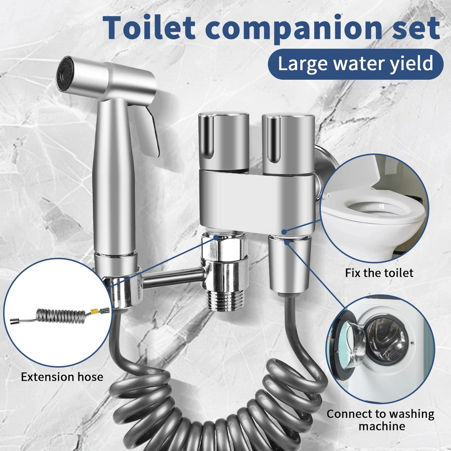 Handheld Toilet Bidet Sprayer Set