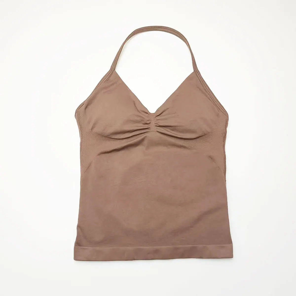 Gym Yoga Seamless Strappy Tank Top Women
