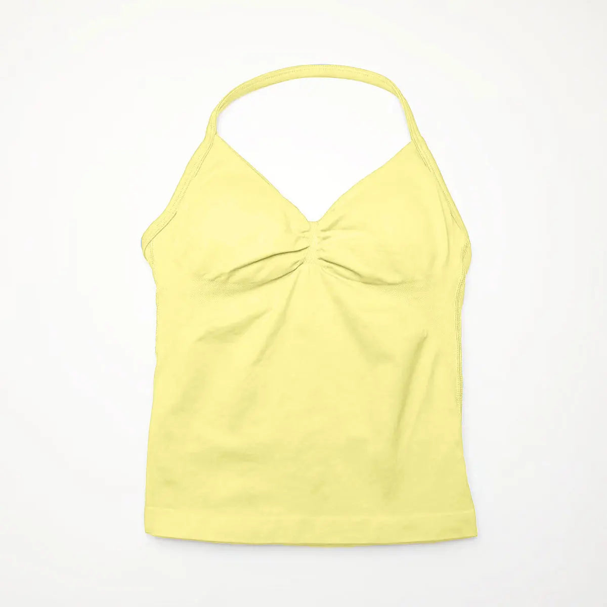 Gym Yoga Seamless Strappy Tank Top Women