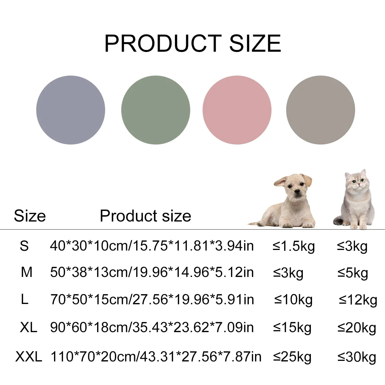 Pet Sofa Bed for Dogs & Cats