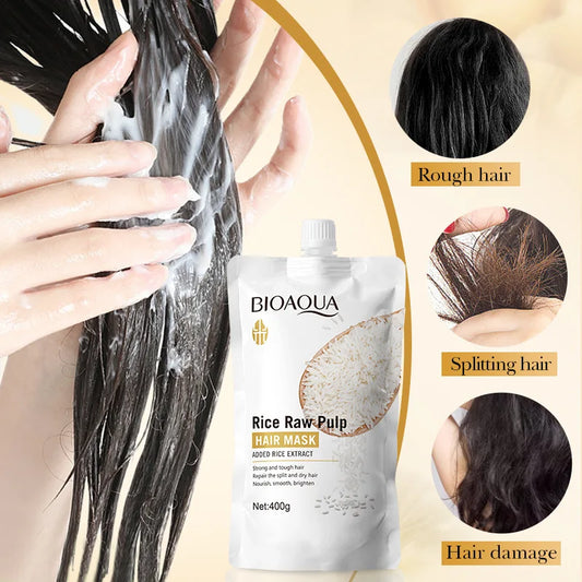 Rice Pulp Hair Conditioner : 5 Seconds Hair Repair
