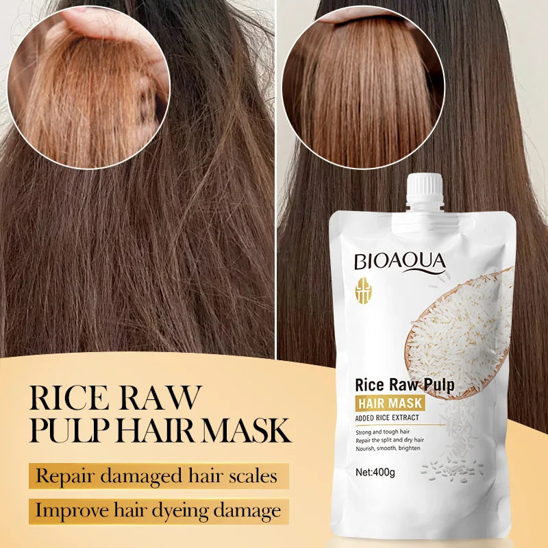 Rice Pulp Hair Conditioner : 5 Seconds Hair Repair