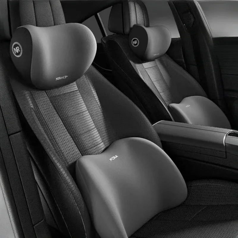 Memory Foam Neck + Lumbar Support for all Cars