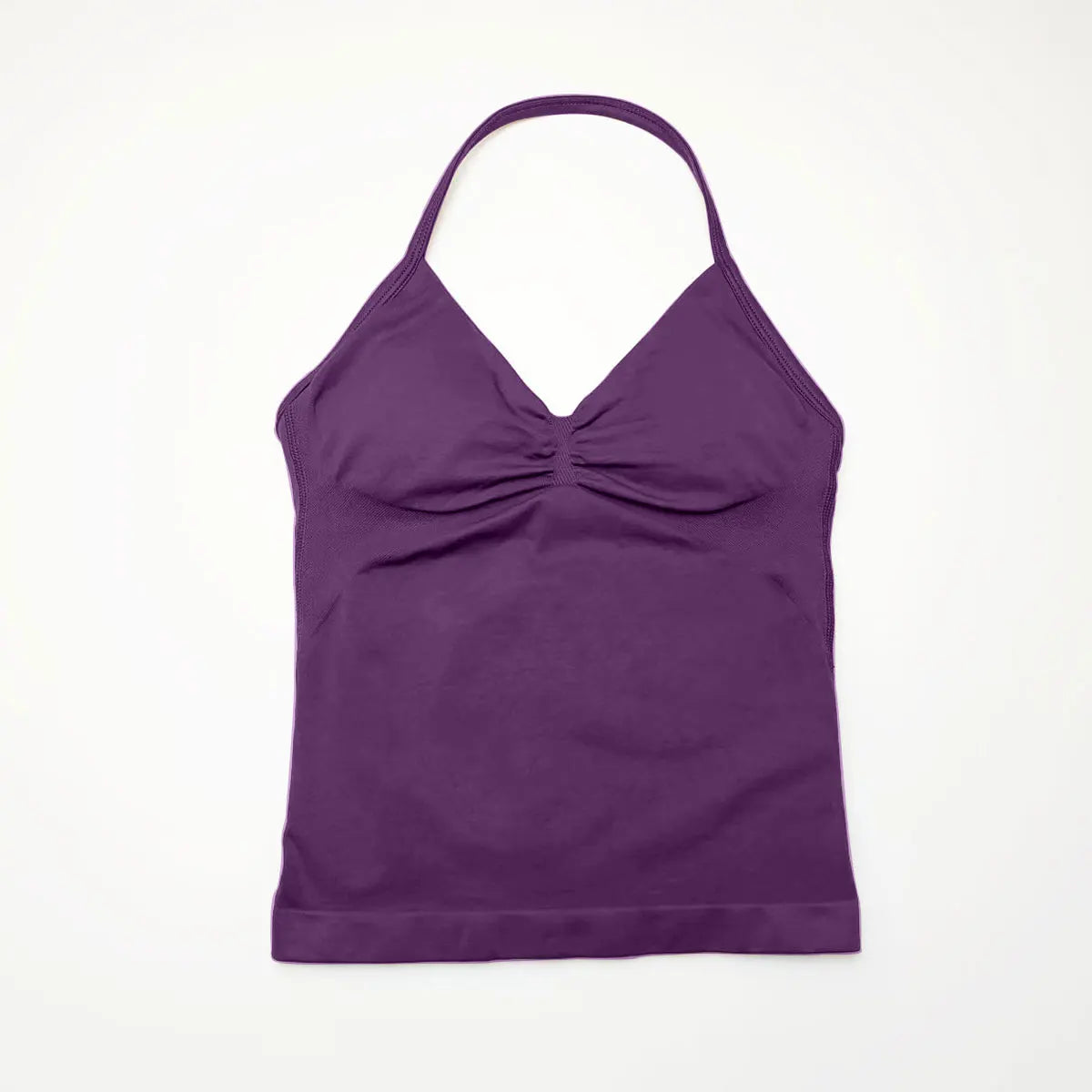 Gym Yoga Seamless Strappy Tank Top Women