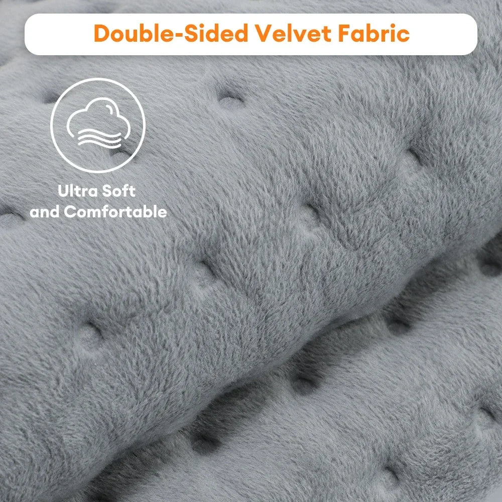 Electric Heating Pads for Back / Neck /Shoulder : Washable Winter Warm Blanket 9 Temperature Control