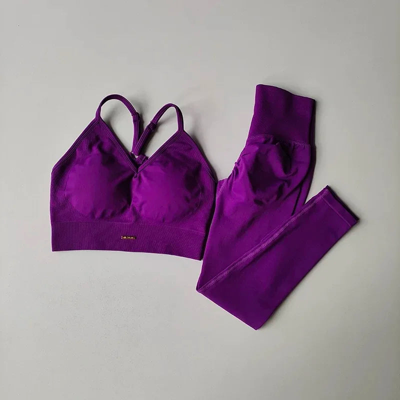 High-Waisted Hip-Lifting Women's Exercise Suit