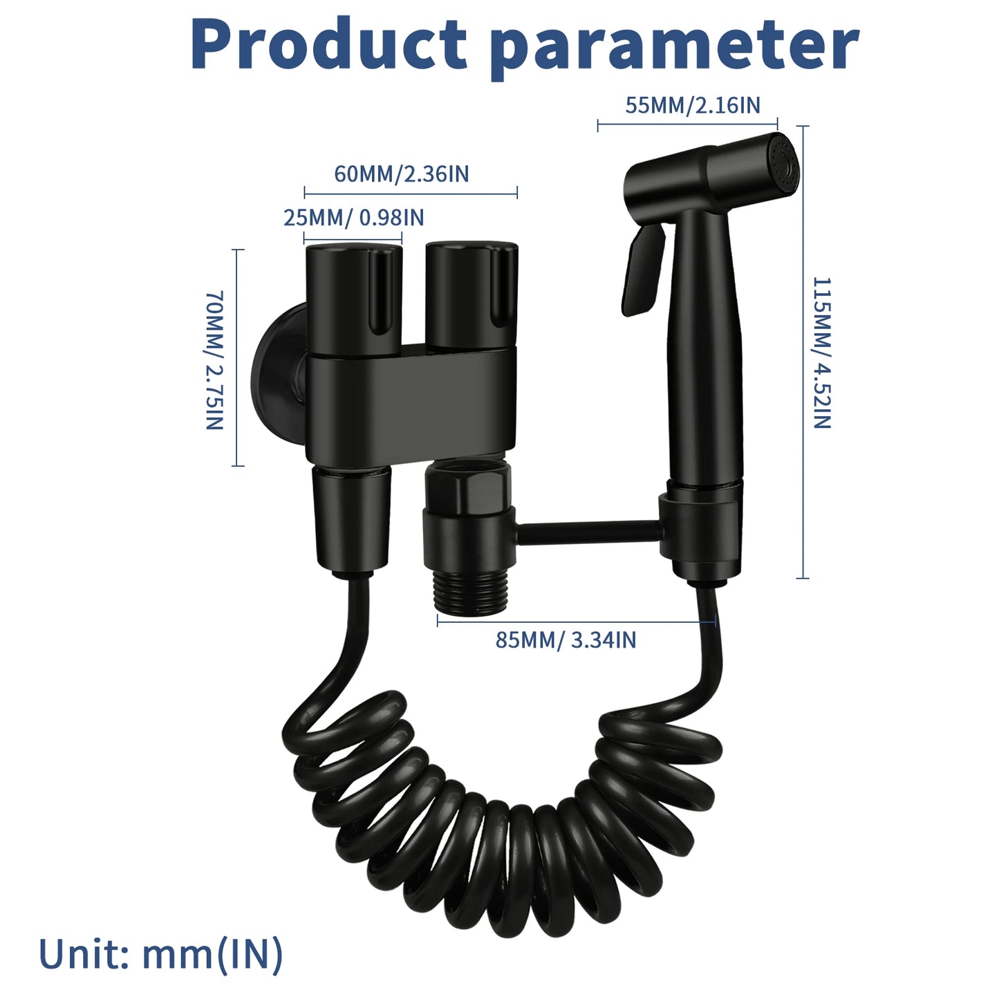Handheld Toilet Bidet Sprayer Set