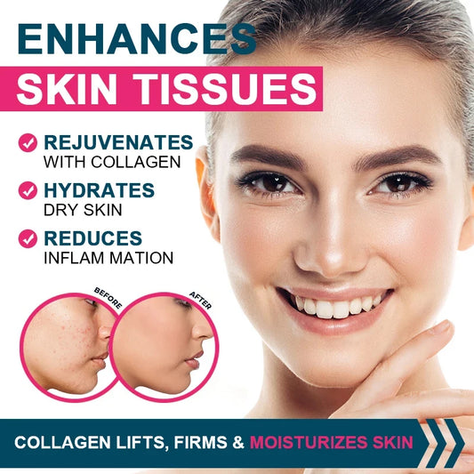 Multiple Collagen Complex : For Hair, Skin, Nail, Bones, Joint Health Support