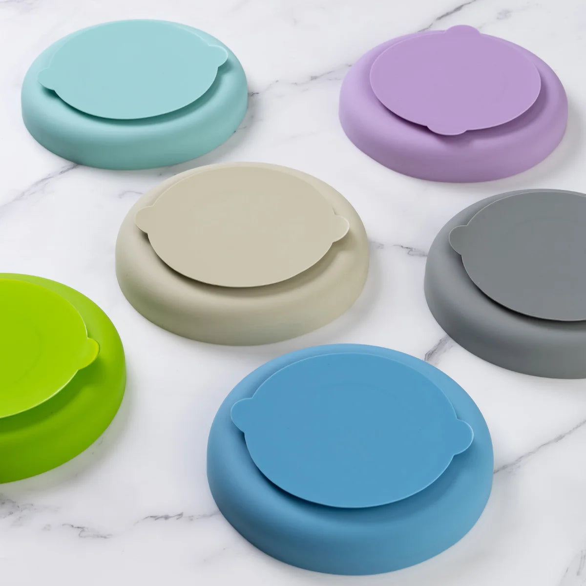 Pets : Anti-Slip Lick Bowl Silicone Pet Slow Feeder for Dogs and Cats