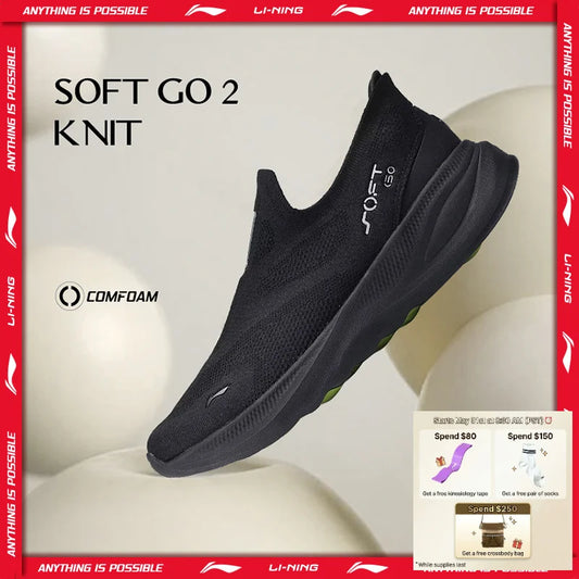 Li-Ning Men's : SOFT GO 2 KNIT
