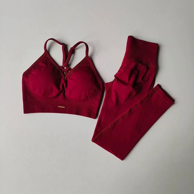 High-Waisted Hip-Lifting Women's Exercise Suit