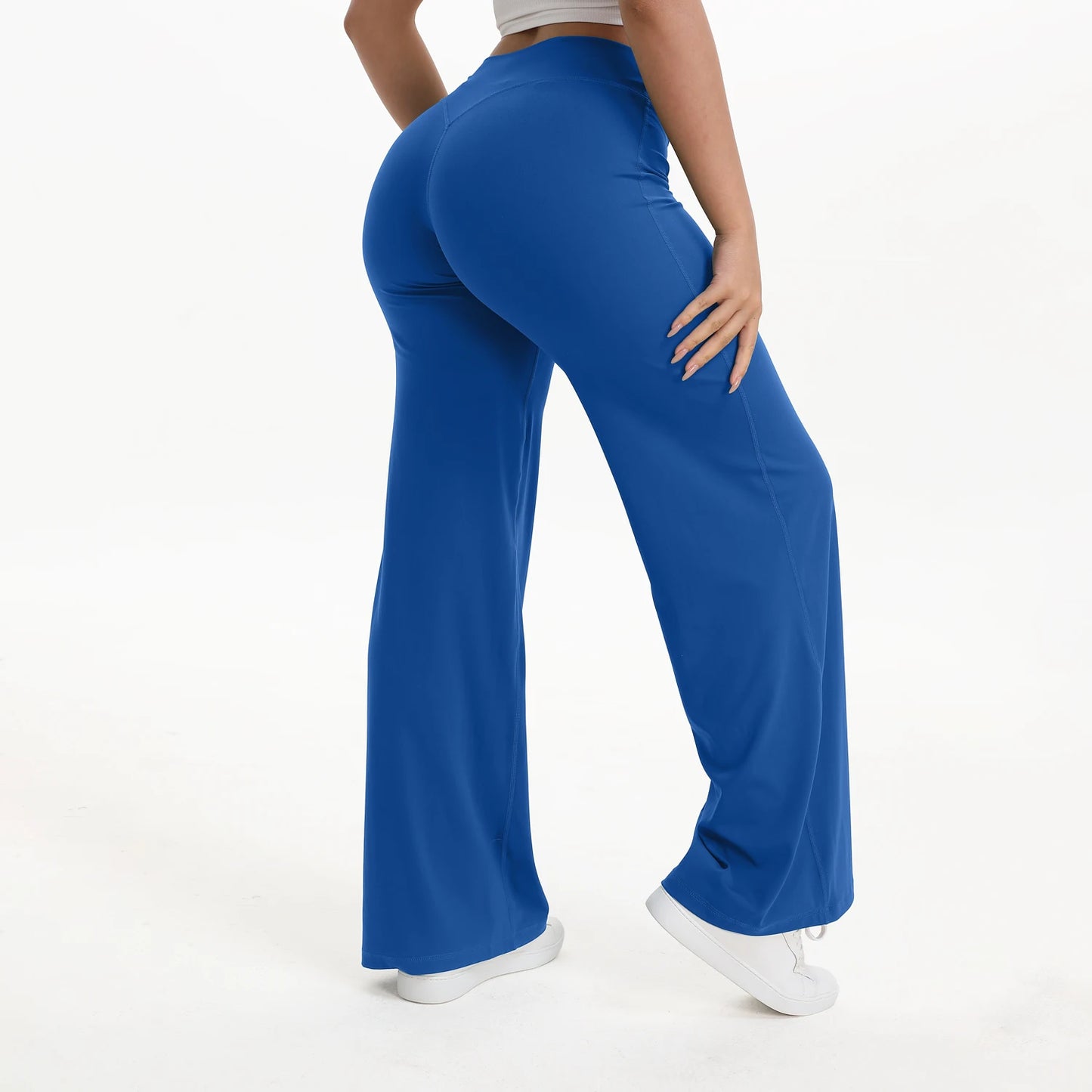 Women's Mid-Waist SoftMotion Straight Leg Yoga Pants
