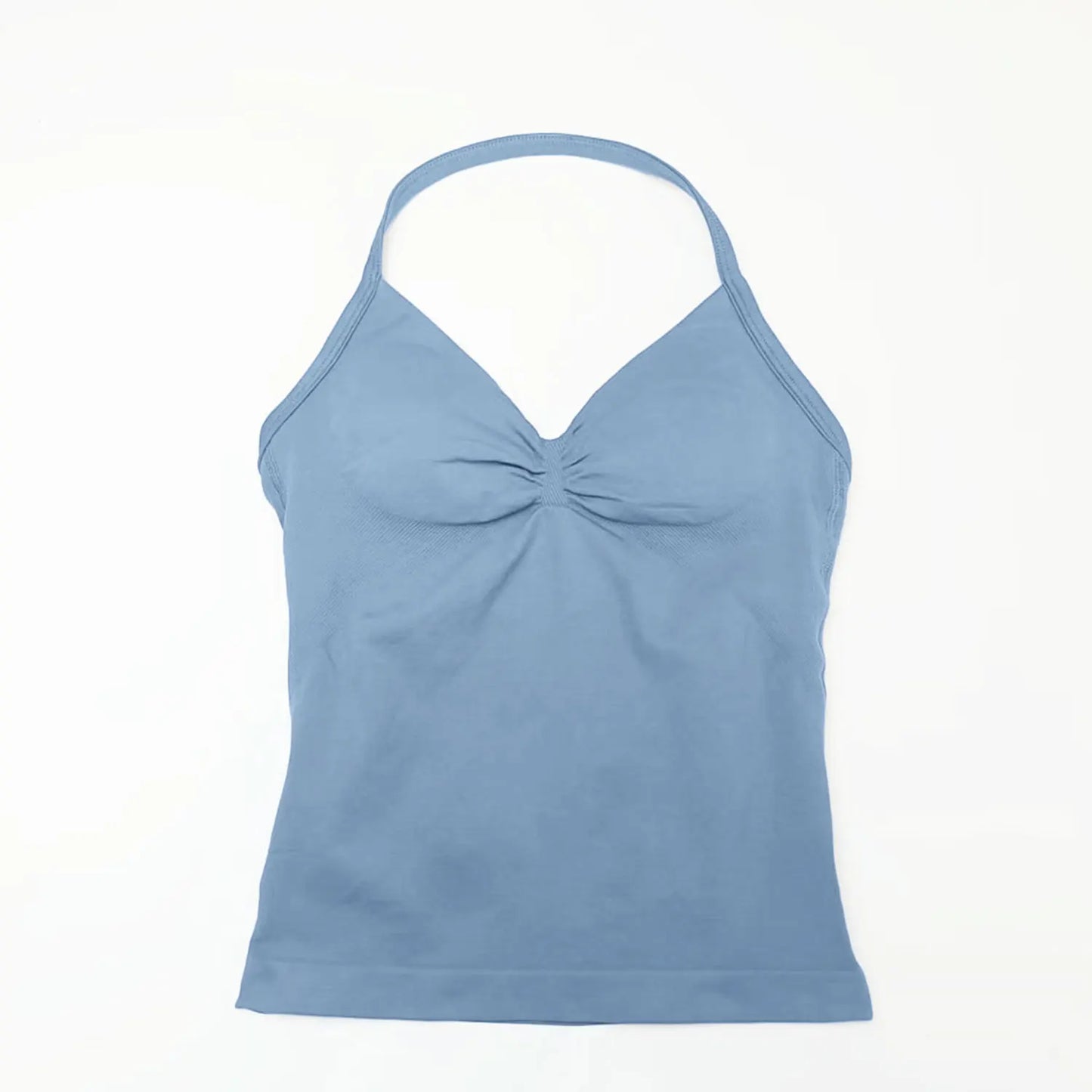 Gym Yoga Seamless Strappy Tank Top Women