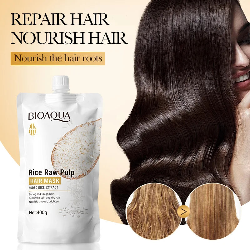 Rice Pulp Hair Conditioner : 5 Seconds Hair Repair