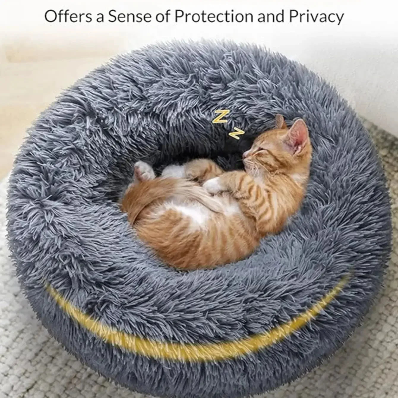 Pets : Soft Plushy Pet Beds for Cat and Dogs